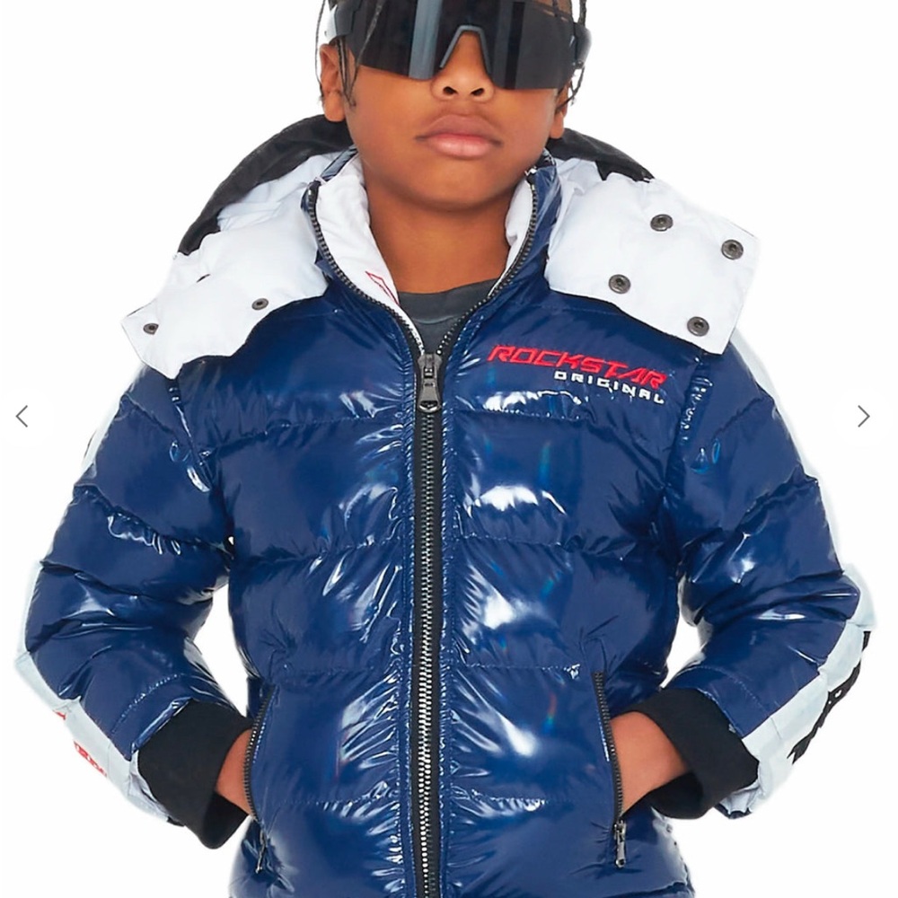 Rockstar Original Blue Puffer Jacket